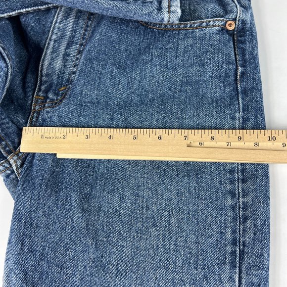 VTG 90s Levi's Jeans Men's 30x32 512 Slim Tapered Blue Faded Denim USA Tag 32x34 - Picture 14 of 16